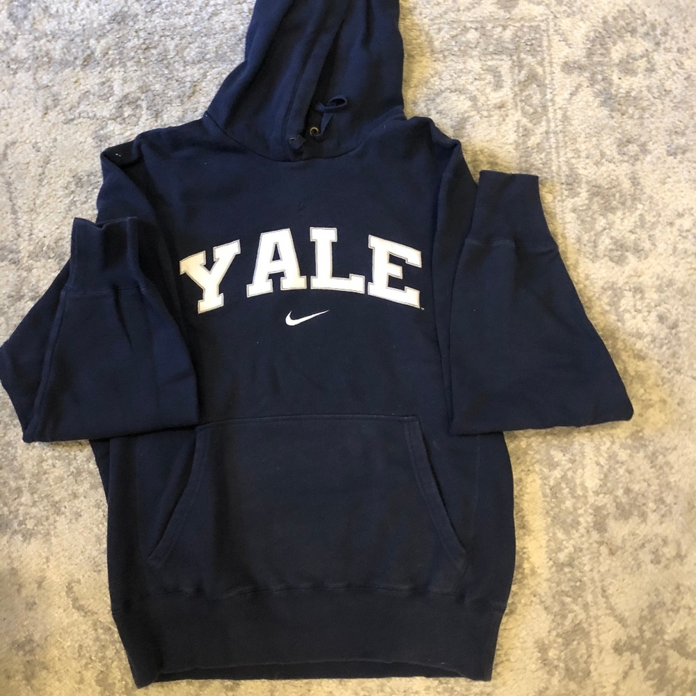 Nike Yale Blue Hooded Sweatshirt